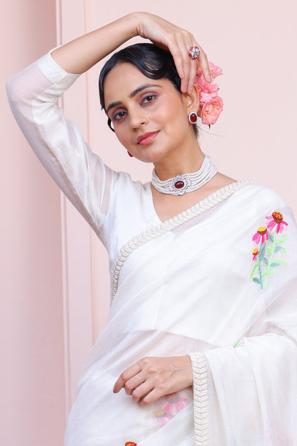 Saanvi Blouse (Unstitched)