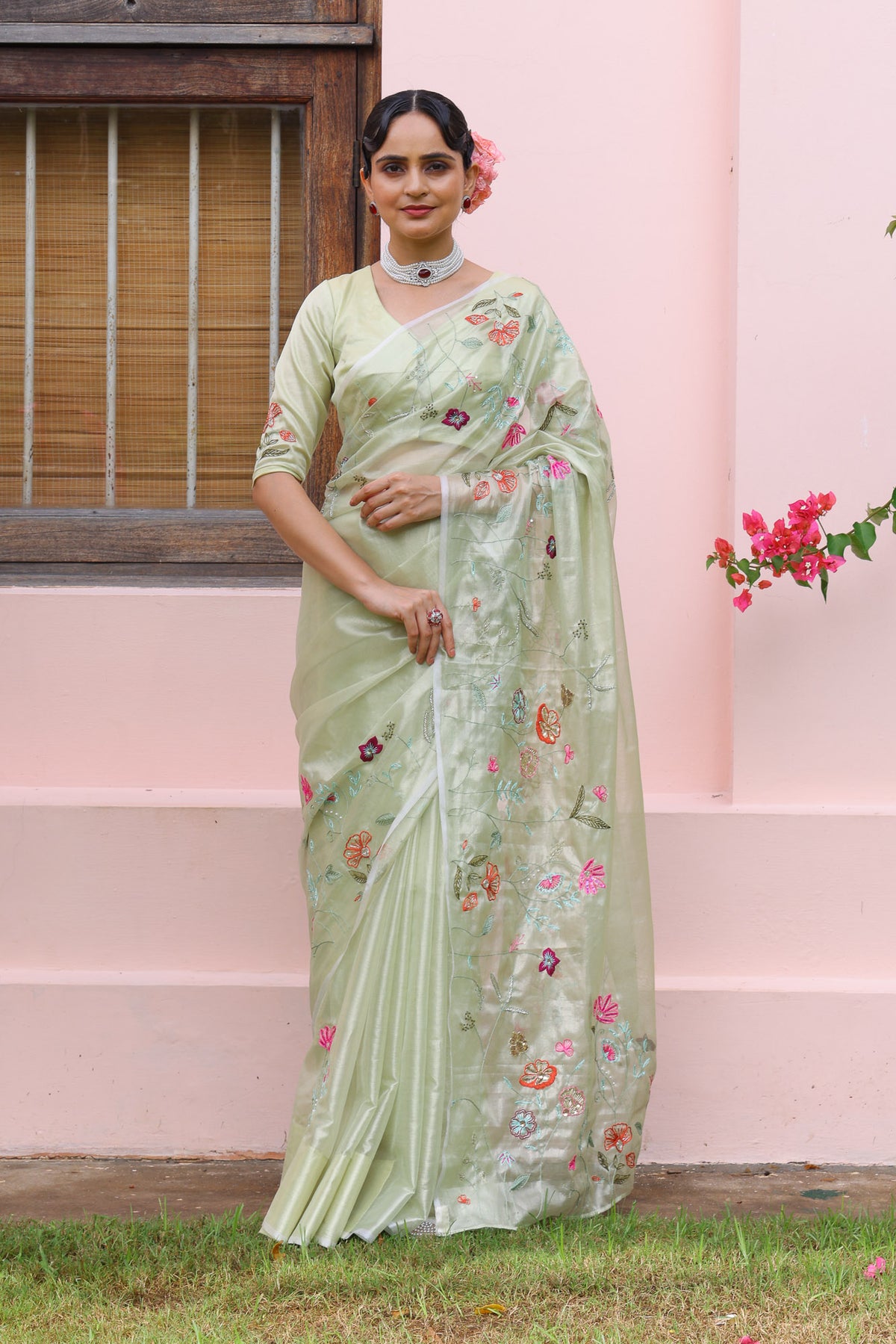 Gulrosh Saree