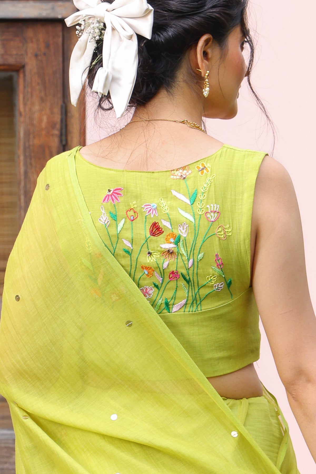 Gulbagh Blouse (Unstitched)