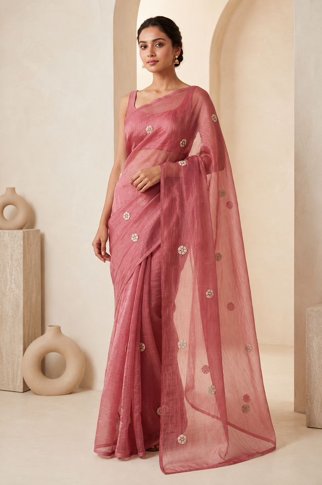 Gulmohar Saree