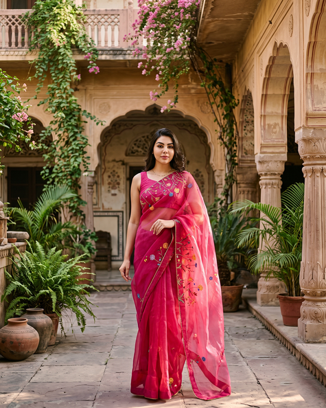 Mannat saree