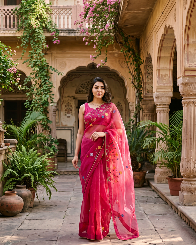 Mannat saree