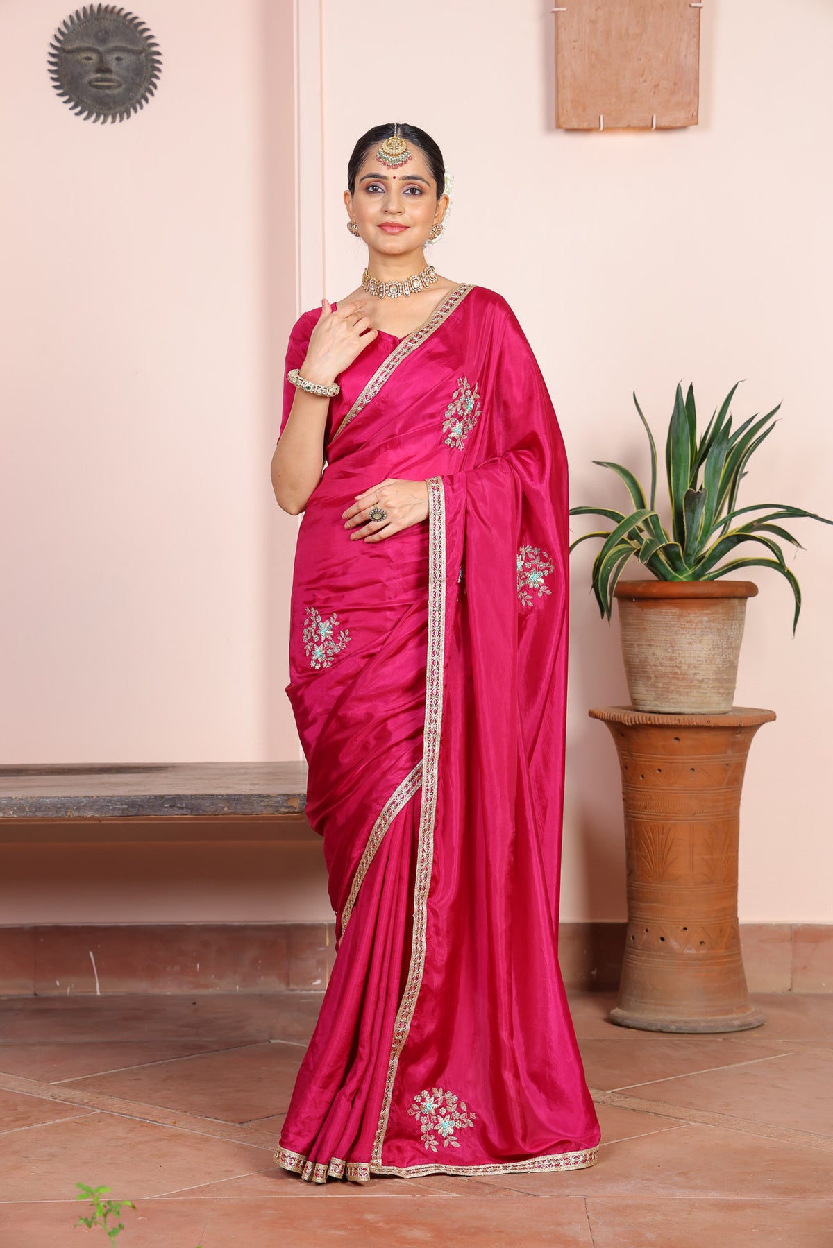 Rani Phool Saree