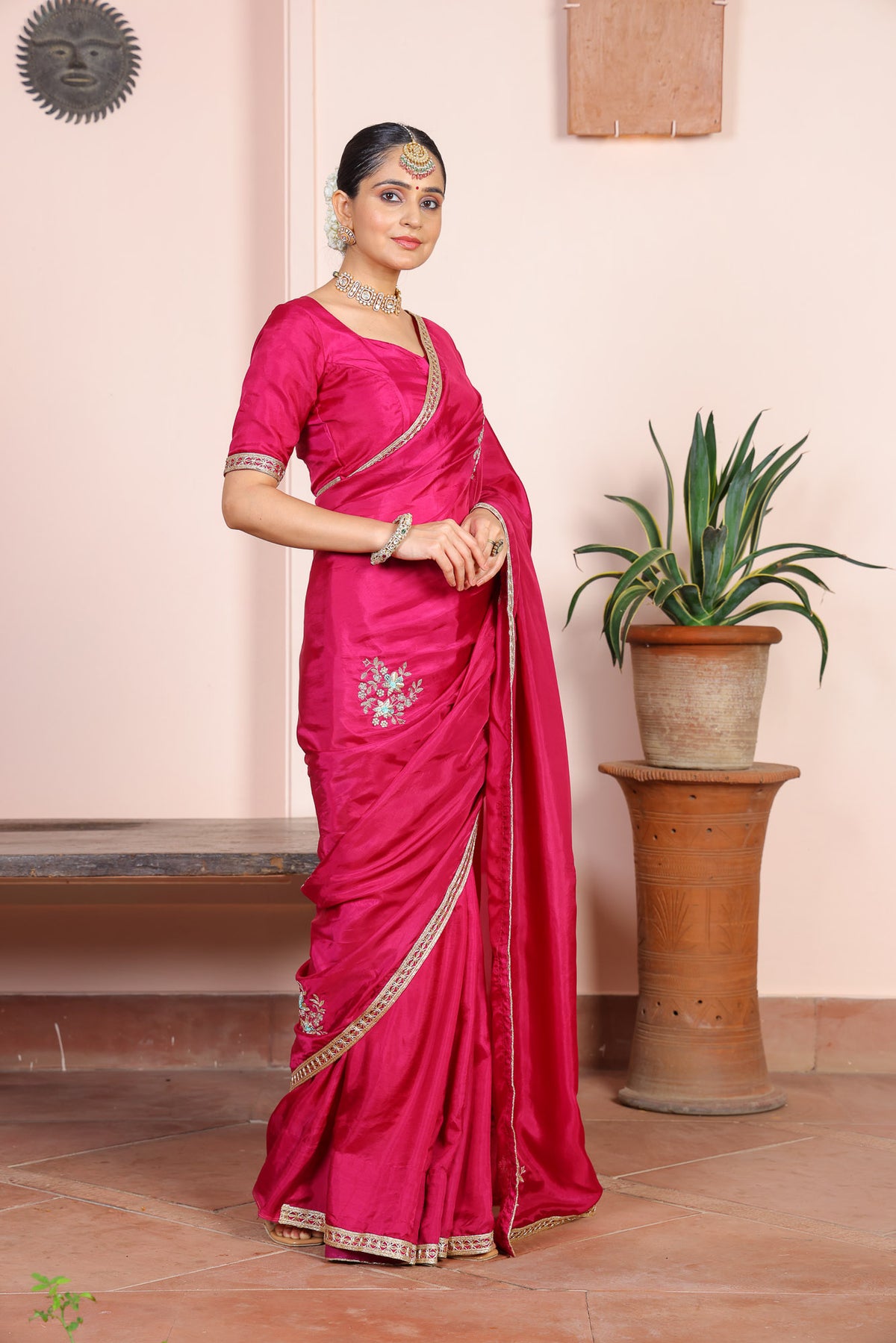 Rani Phool Saree