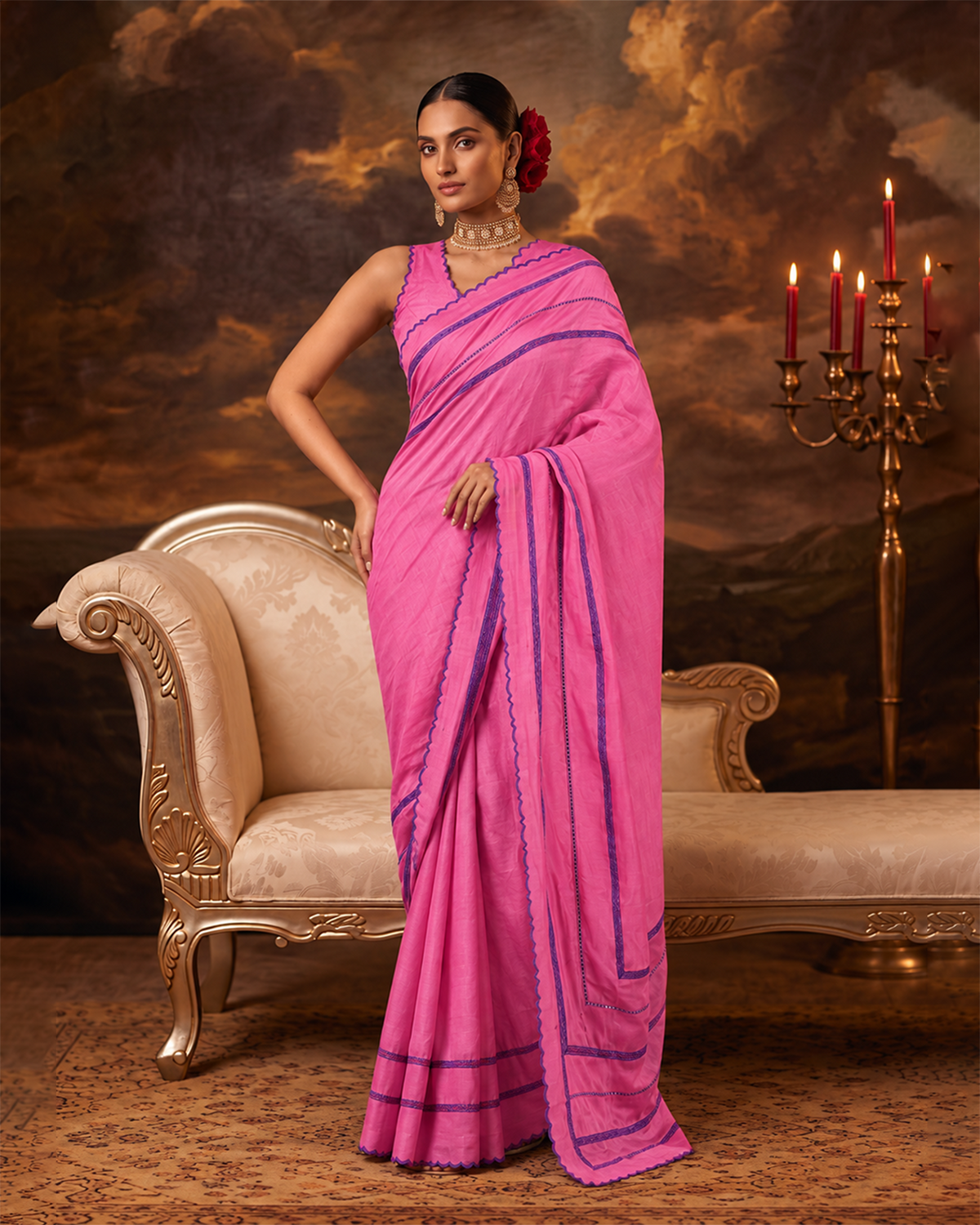 Gulmohar Saree