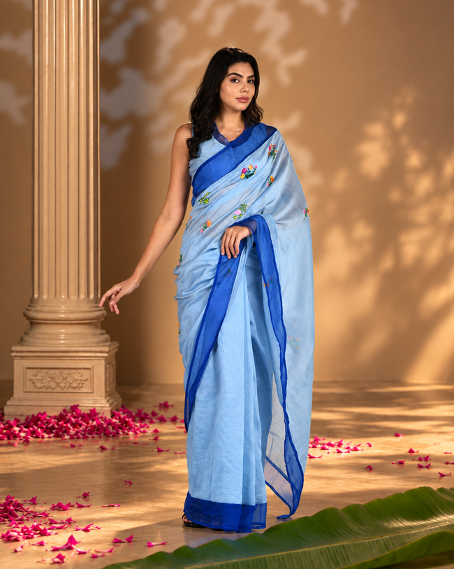 Neel Tara Saree